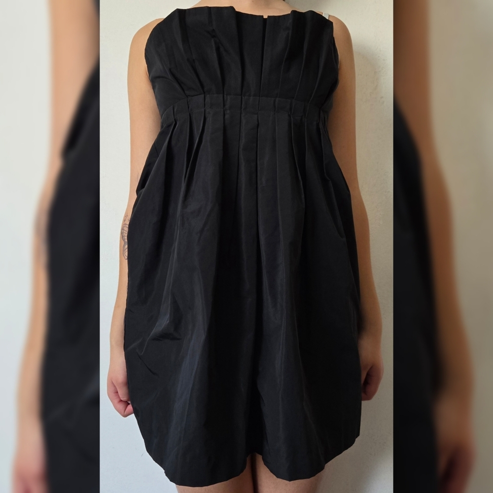 BCBGeneration Black Strapless Dress Sz 2